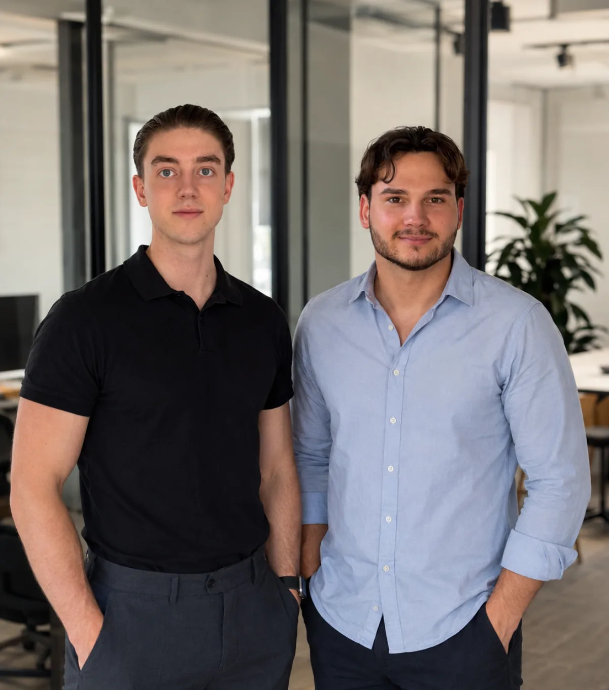 Mirco Bertram und Piet Nemitz